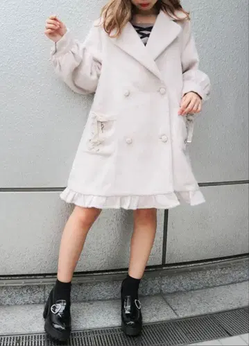 ROJITA (로지타) 테일러드 코트 (베이지)