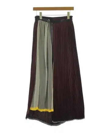 PONTI 롱 맥시 길이 스커트 여성용