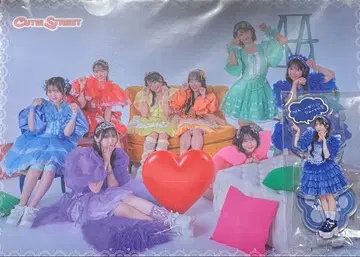 새상품 미개봉 큐티 스트릿 마스다 아야노 아크릴 스탠드 클리어 파일