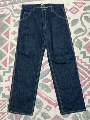 새상품급 RADIALL 인디고 데님 페인터 팬츠 36 XL 사이즈 라디얼