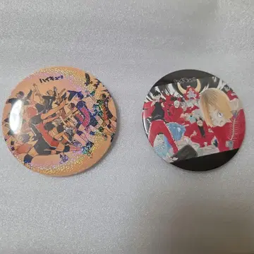 [ 즉시 구매 ] 하이큐 원작 캔뱃지 카라스노 네코마