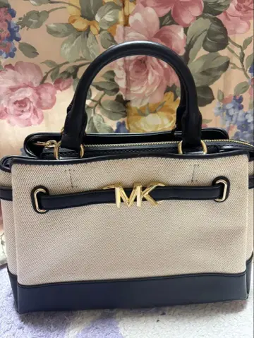 미사용 MICHAEL KORS 핸드백 베이지/블랙