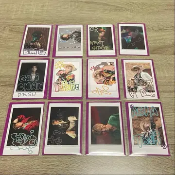 SPACE COWBOY 스티커 카드 이와타 타카노리 컴플리트 세트