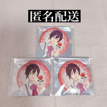 SideM 세이부엔 유원지 레트로즈 파티 이세야 시키 캔뱃지 3개