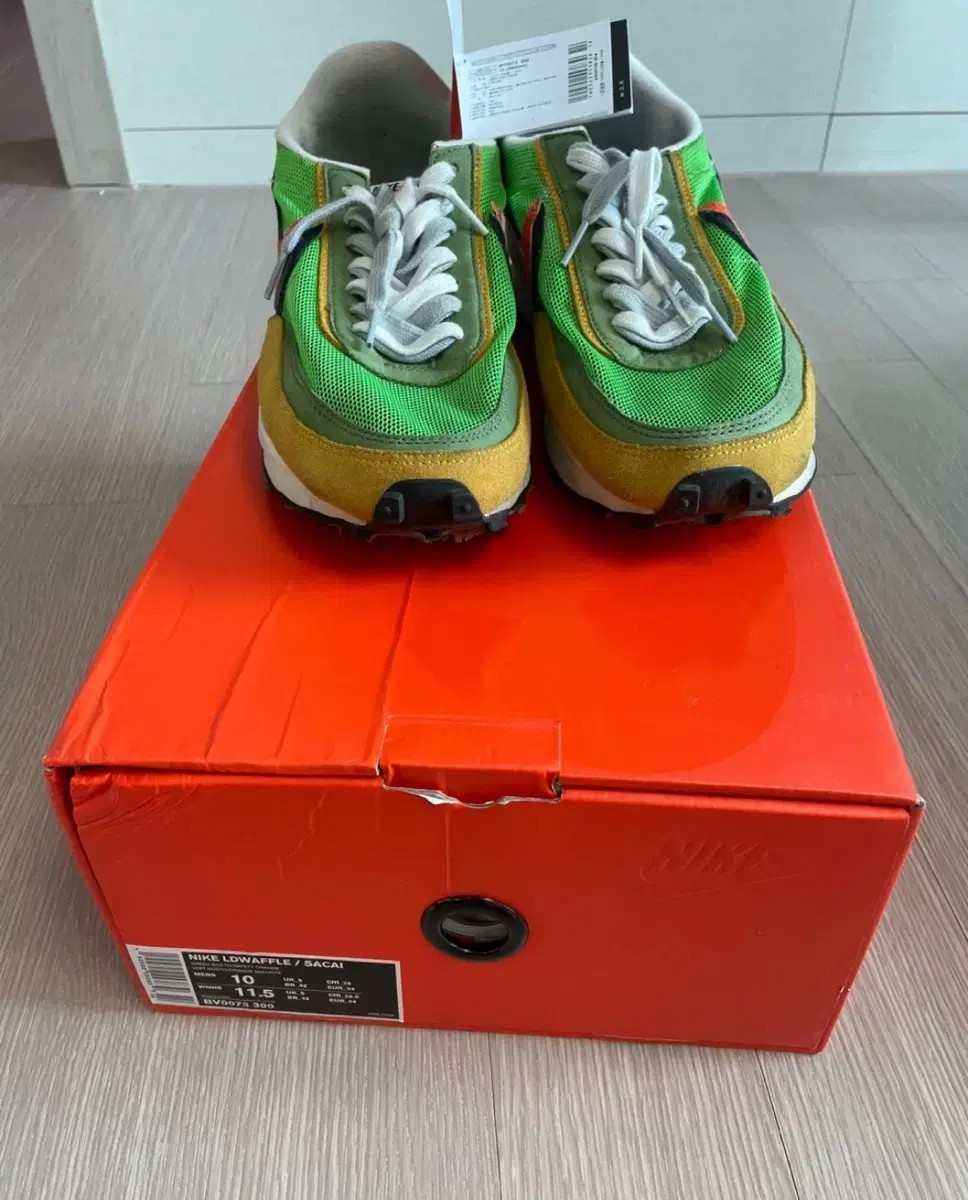 나이키 LD와플 사카이 그린 멀티 280