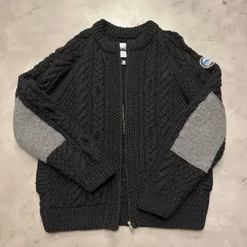 CAMBIO HIMALAYAN CLIMBERS 울 지퍼 가디건