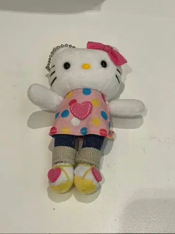 헬로키티 마스코트 키링