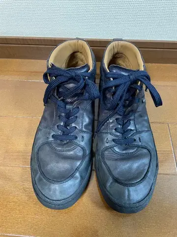 폴스미스진스 다크 블루 가죽 스니커즈