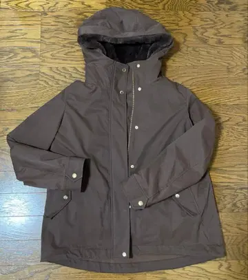 플라스테 브라운 마운틴 파카 M