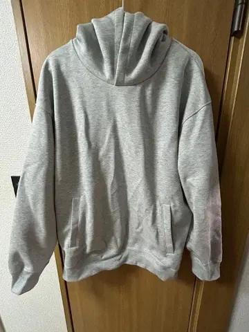 UNIQLO C 그레이 후드 부착 후드티 XL
