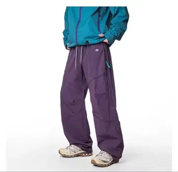 (보라색) 아메리칸 스타일 아웃도어 마운틴 팬츠 남성용 봄용 속건성 발수