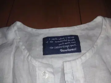 다나 파뉴엘 화이트 셔츠