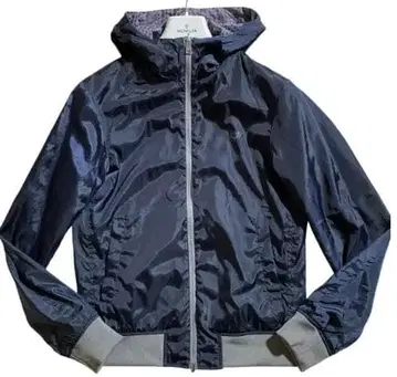 아르마니진스 리버서블 나일론 자켓 네이비 & 그레이 사이즈 46