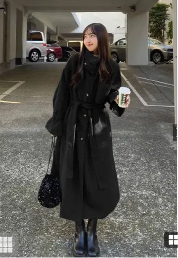 GRL 롱 트렌치코트