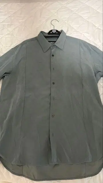 8 seconds 그린 긴팔 셔츠 M