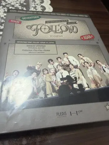seventeen BD 세븐틴 follow again 원반