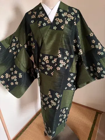 세탁 가능한 일본 의류용 도중기 롱 기장