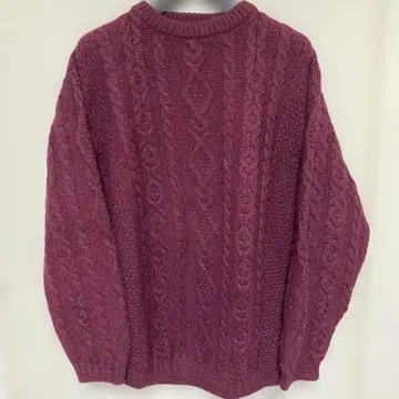 80s L.L.Bean 아일랜드제 피셔맨 니트