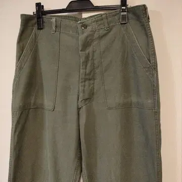 70s 70년대 미군 OG 107 베이커 팬츠 퍼티그 팬츠