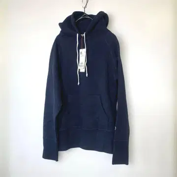 새상품 드레 DRESTERIOR 네이비 후드 부착 후드티 L