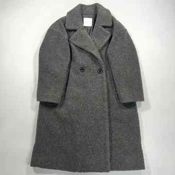 매킨토시 철학 38 테디베어 코트 복슬복슬 보아 롱