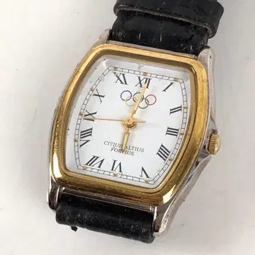 아날로그 쿼츠 손목시계 화이트 남성용 브랜드