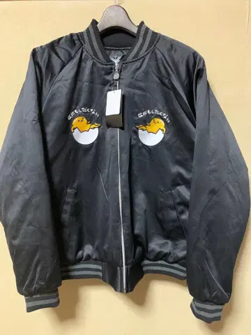 [ 미사용 ] 구데타마 스카잔 남녀 공용 블랙 M 자수 산리오