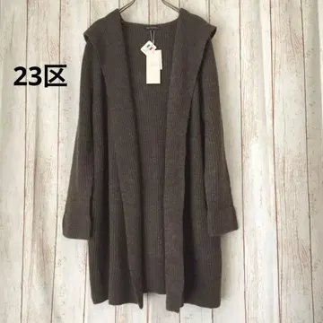 [ 미사용 ] 23구 리브 니트 롱 가디건