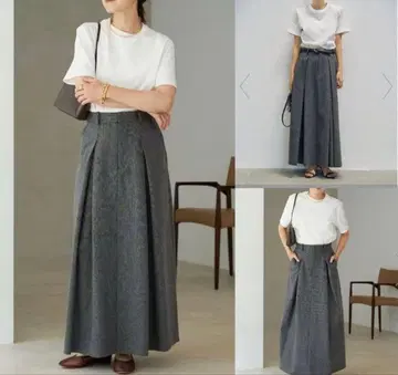 Plage 25AW RIAM 트위드 본딩 스커트