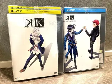 K RETURN OF KINGS DVD 1기+2기 전권 세트 애니메이션