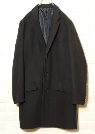 GLOBAL WORK(글로벌 워크) 남성용 울 체스터 코트 M