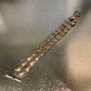 실버 체인 링크 팔찌