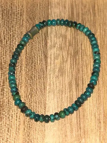 라이온 하트 터콰이즈 팔찌 LH BS 각인 나