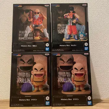 드래곤볼 히스토리 박스 피규어 4종 세트