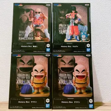 드래곤볼 히스토리 박스 피규어 4종 세트