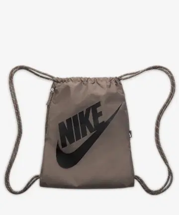 NIKE 드로우 스트링 백 브라운 냅색