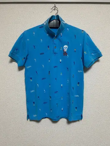 MARK&LONA 마크앤로나 피케 셔츠 M 사이즈 블루 파랑