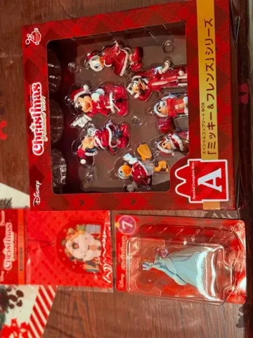 Disney 미키 & 프렌즈 크리스마스 피규어 세트
