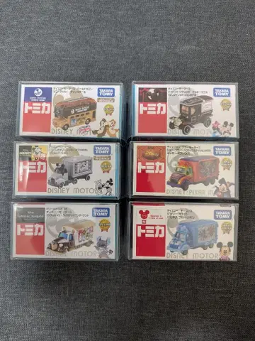토미카 디즈니 모터스 6개 세트