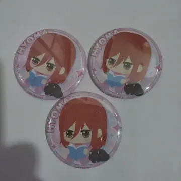 블루 록 바브탄즈 캔뱃지 치기리 효마 3개 세트