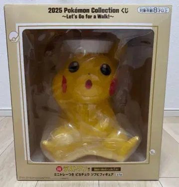 제일복권 포켓몬 라스트 원상 미니 트레이 포함 피카츄 소프트 비닐 피규어