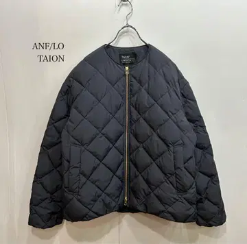UNF/LO x TAION 퀼팅 자켓 다크 네이비 M