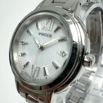 [가동] CITIZEN 위카 KL0-014-97 솔라 전파 손목시계