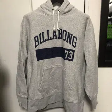 BILLABONG 그레이 후드티 XL