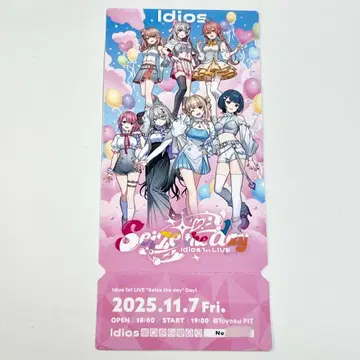 니지산지 Idios 1st Live Day1 메모리얼 티켓 라이브