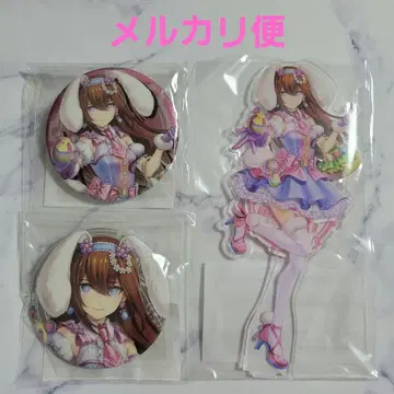 진심 복권 슈타인즈 게이트 마키세 크리스 아크릴 스탠드 캔뱃지 묶음 판매