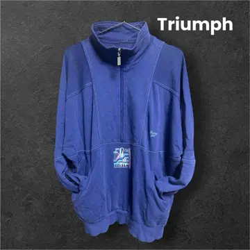 triumph 트라이엄프 아노락 맨투맨 자수 로고 레어