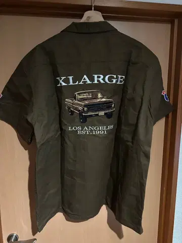 새상품급 XLARGE 워크 셔츠 L 사이즈 브라운