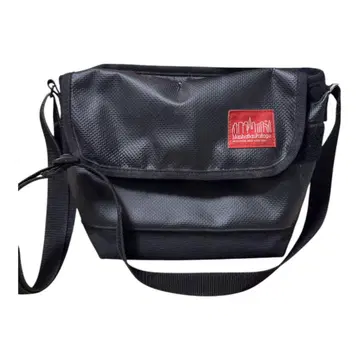Manhattan Portage 블랙 숄더백