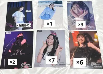 FRUITS ZIPPER 마나카 클리어 포스터